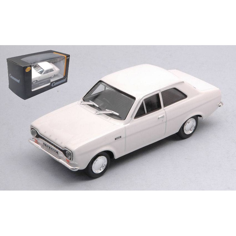 SCALE MODEL COMPATIBLE WITH FORD ESCORT MK 1 WHITE 1:43 CARARAMA CA4-16950
