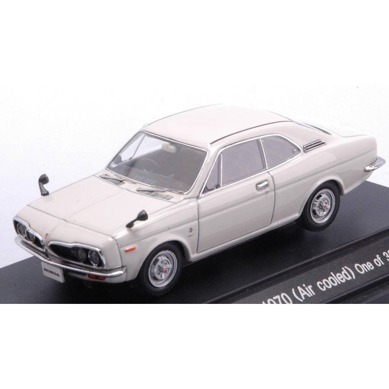 SCALE MODEL COMPATIBLE WITH HONDA COUPE 9S 1970 (AIR COOLED) ASH WHITE 1:43 EBBRO EB43414