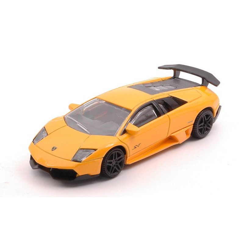 SCALE MODEL COMPATIBLE WITH LAMBORGHINI MURCIELAGO LP670-4 SV YELLOW/BLACK 1:43 RASTAR RAT39500Y