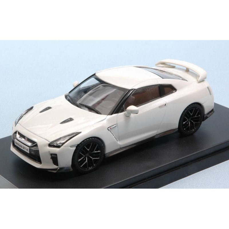 SCALE MODEL COMPATIBLE WITH NISSAN GT-R 2017 WHITE 1:43 PREMIUMX PRXD584