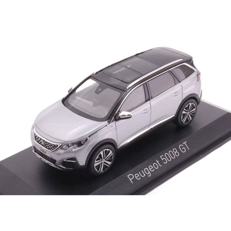 SCALE MODEL COMPATIBLE WITH PEUGEOT 5008 GT 2016 GRAY 1:43 NOREV NV473894