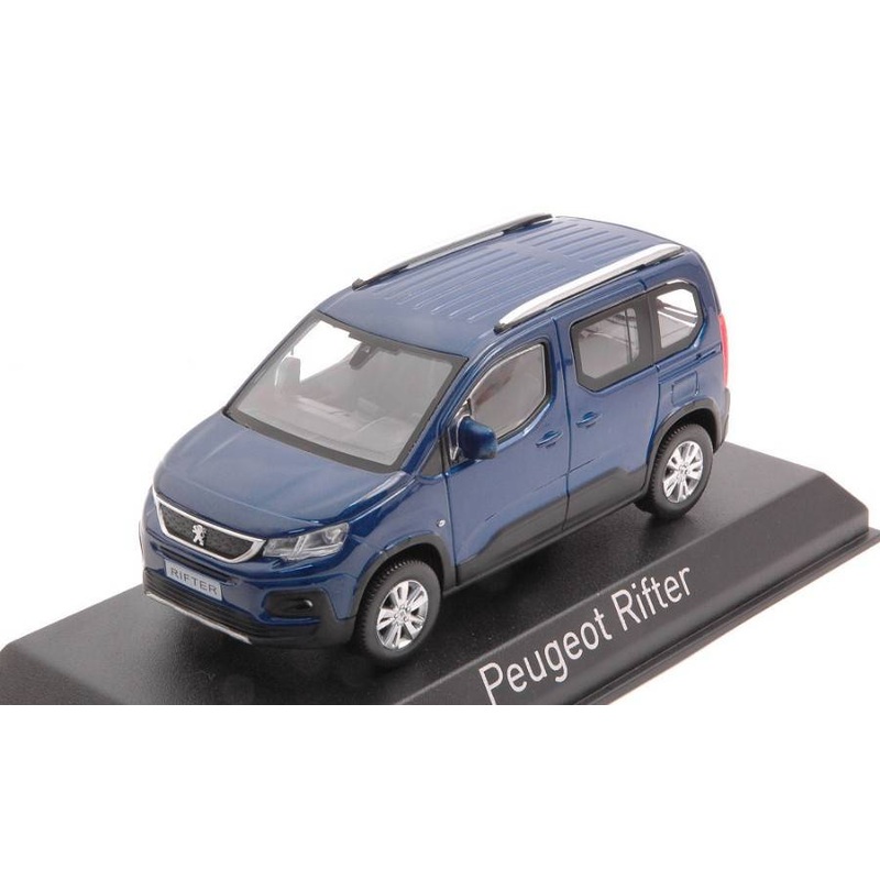 SCALE MODEL COMPATIBLE WITH PEUGEOT RIFTER 2018 BLUE 1:43 NOREV NV479061