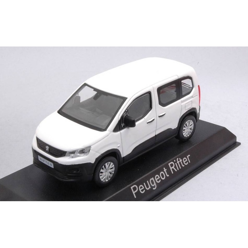 SCALE MODEL COMPATIBLE WITH PEUGEOT RIFTER 2018 WHITE 1:43 NOREV NV479062