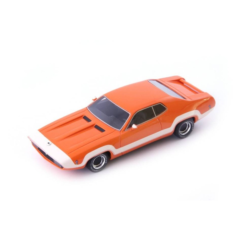 SCALE MODEL COMPATIBLE WITH PLYMOUTH ROAD RUNNER RAPID TRANSIT 1971 ORANGE 1:43 AVENUE43 AVN60081