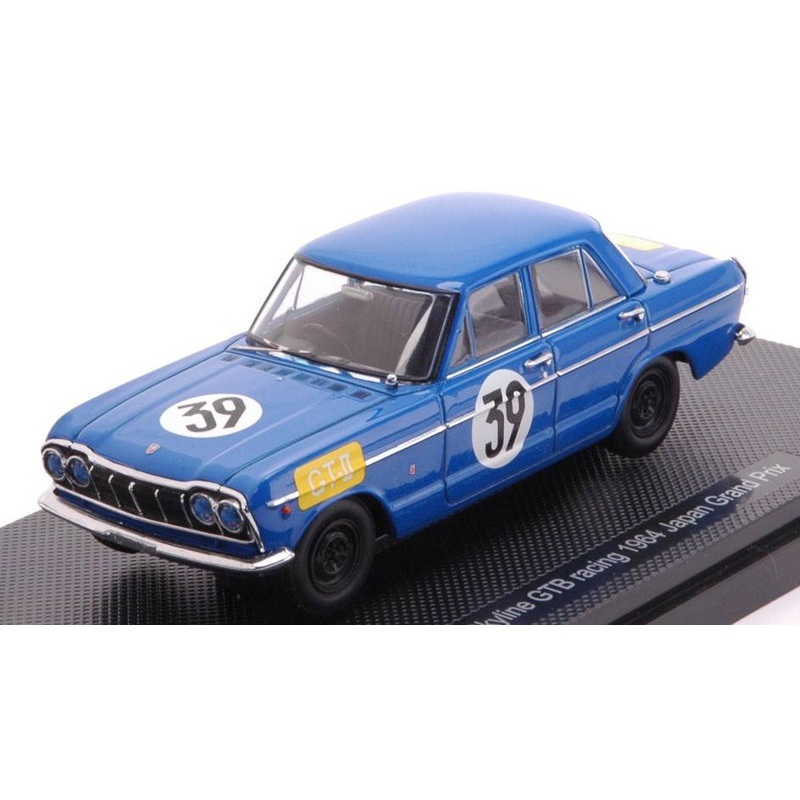 SCALE MODEL COMPATIBLE WITH PRINCE SKYLINE GTB RACING N.39 JAPAN GRAND PRIX 1964 1:43 EBBRO EB44239