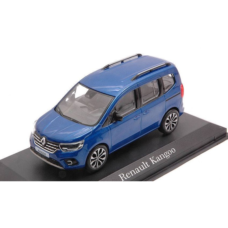 SCALE MODEL COMPATIBLE WITH RENAULT KANGOO LUDOSPACE 2021 BLUE 1:43 NOREV NV511364