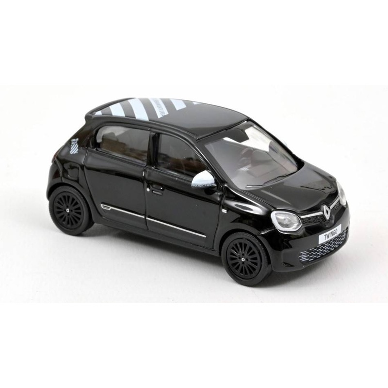 SCALE MODEL COMPATIBLE WITH RENAULT TWINGO "URBAN NIGHT" 2021 BLACK 1:43 NOREV NV517421