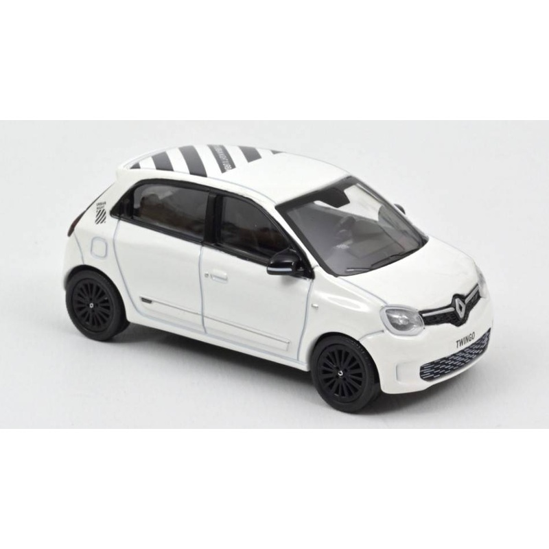 SCALE MODEL COMPATIBLE WITH RENAULT TWINGO "URBAN NIGHT" 2021 WHITE 1:43 NOREV NV517422