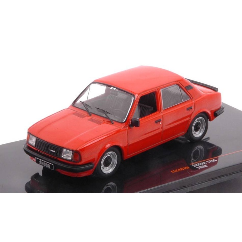SCALE MODEL COMPATIBLE WITH SKODA 120L 1983 RED 1:43 IXO MODEL CLC403N