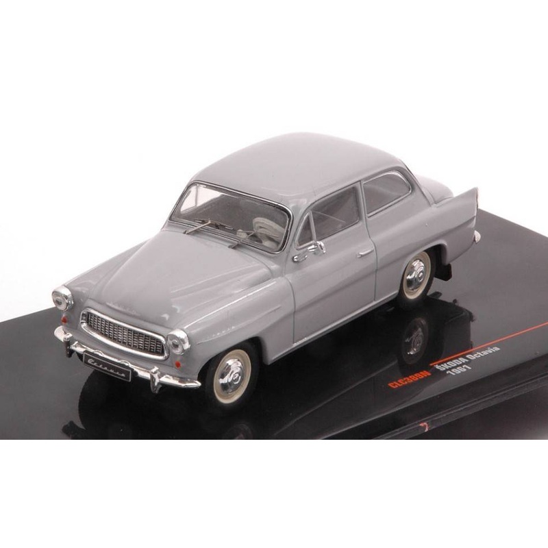 SCALE MODEL COMPATIBLE WITH SKODA OCTAVIA 1963 GRAY 1:43 IXO MODEL CLC389N