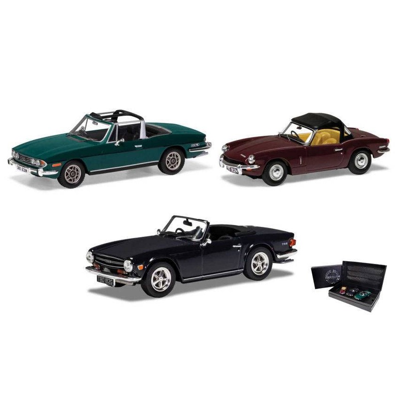 SCALE MODEL COMPATIBLE WITH SPORTING TRIUMPH COFFREE COLLECTION 1:43 CORGI TC00004
