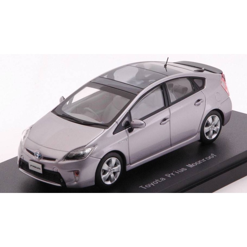 SCALE MODEL COMPATIBLE WITH TOYOTA PRIUS MOONROOF LIGHT PURPLE MICA METALLIC 1:43 EBBRO EB45150