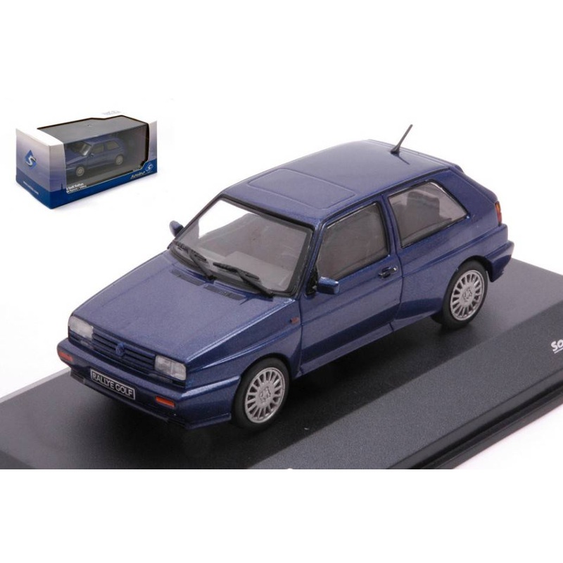 SCALE MODEL COMPATIBLE WITH VOLKSWAGEN GOLF RALLY 1989 BLUE PEARL 1:43 SOLID SL4311302