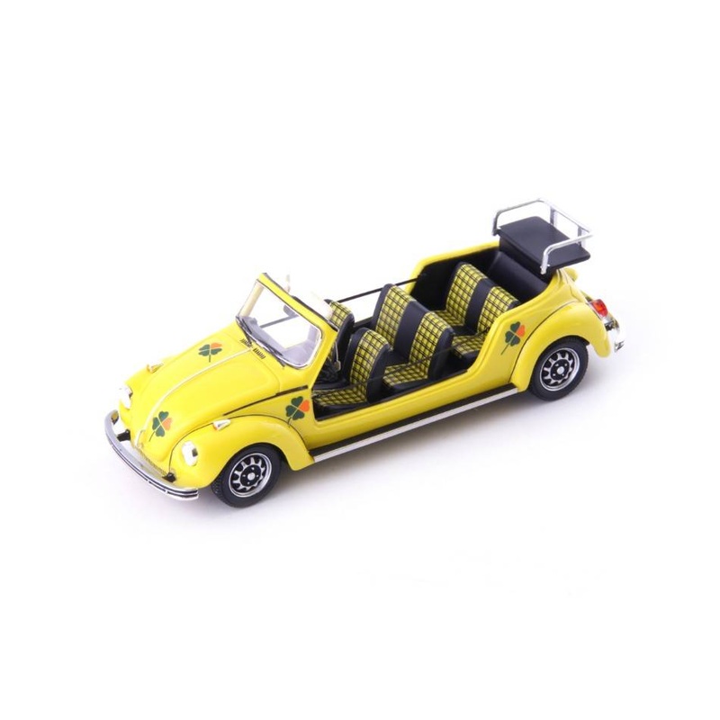 SCALE MODEL COMPATIBLE WITH VW MAXIKAFER 1973 YELLOW 1:43 AUTOCULT ATC06051