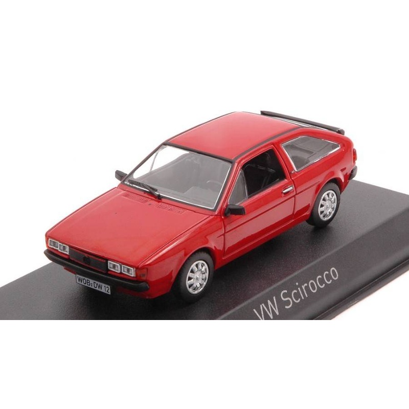 SCALE MODEL COMPATIBLE WITH VW SCIROCCO 1981 RED 1:43 NOREV NV840143
