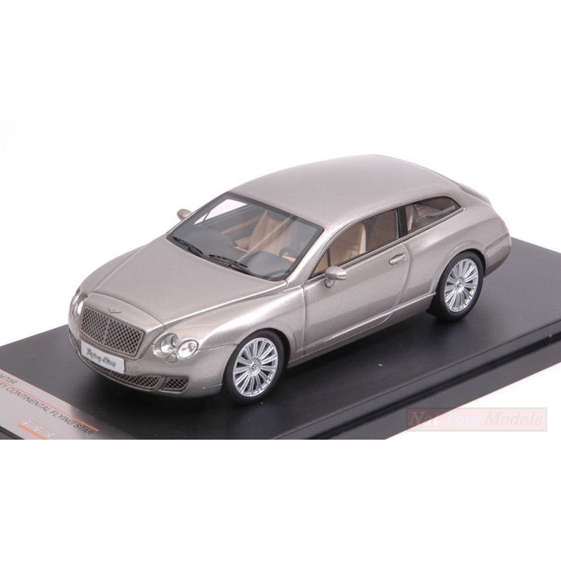 SCALE MODEL COMPATIBLE WITH BENTLEY CONTINENTAL FLYING STAR 2010 GRAY 1:43 PREMIUMX PRX0470R