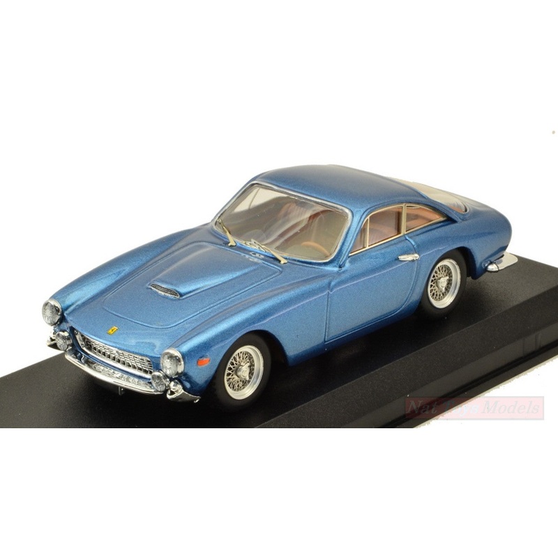 SCALE MODEL COMPATIBLE WITH FERRARI 250 GTL 1063 LIGHT BLUE METALLIC 1:43 BEST MODEL BT9753