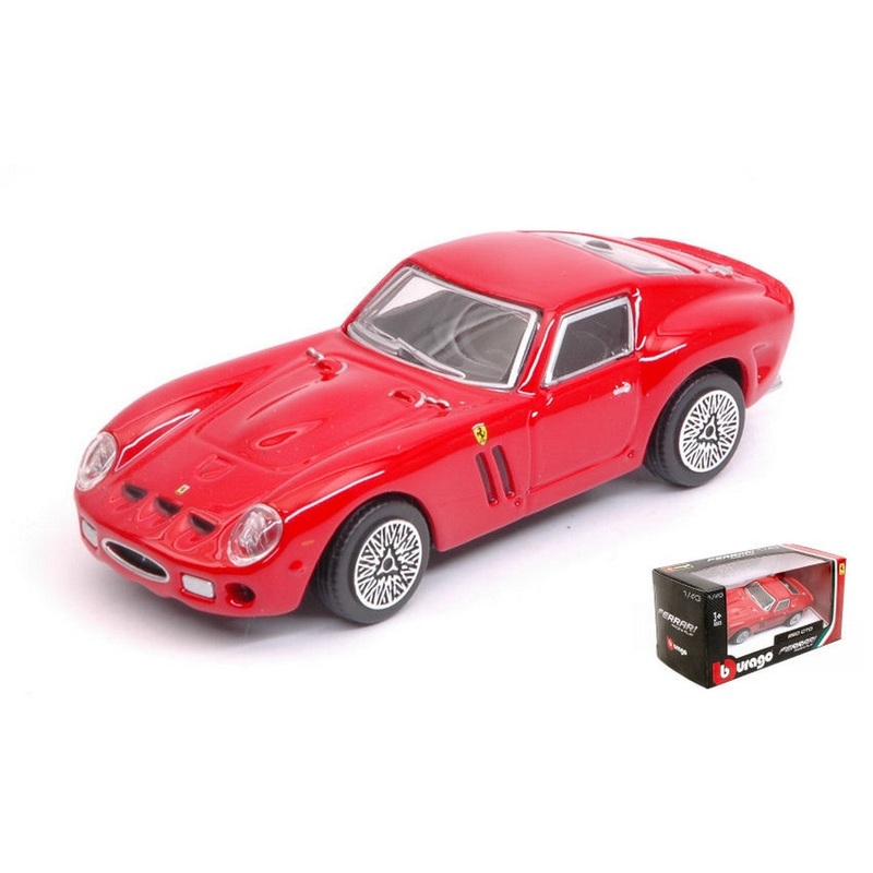 SCALE MODEL COMPATIBLE WITH FERRARI 250 GTO 1962 RED 1:43 BURAGO BU31129R