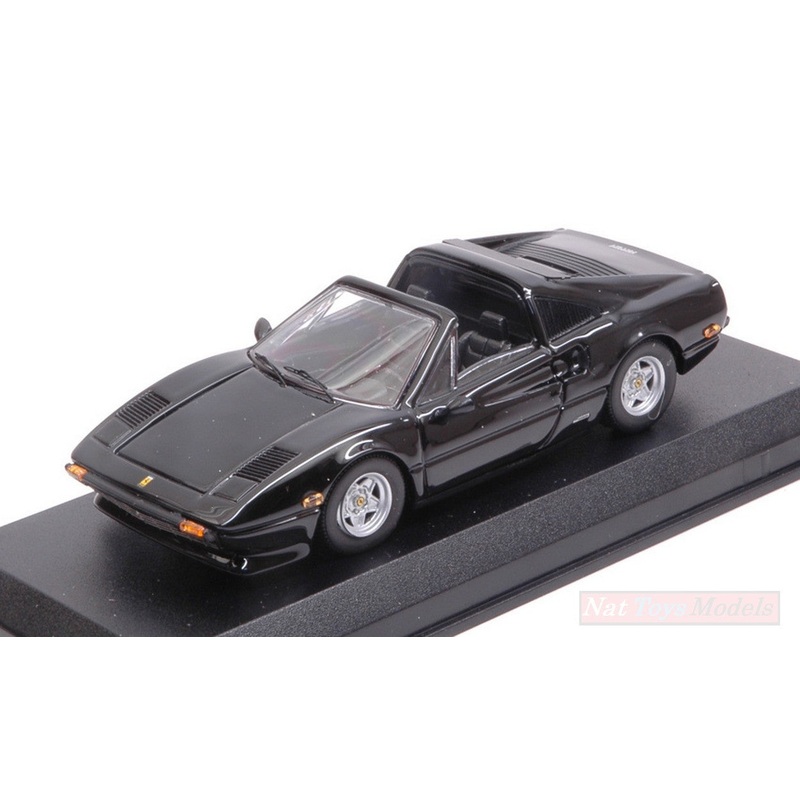 SCALE MODEL COMPATIBLE WITH FERRARI 308 GTS USA VERSION 1979 BLACK 1:43 BEST MODEL BT9712