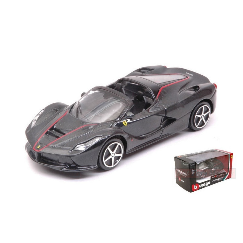 SCALE MODEL COMPATIBLE WITH FERRARI LA FERRARI APERTA BLACK 1:43 BURAGO BU36031BK