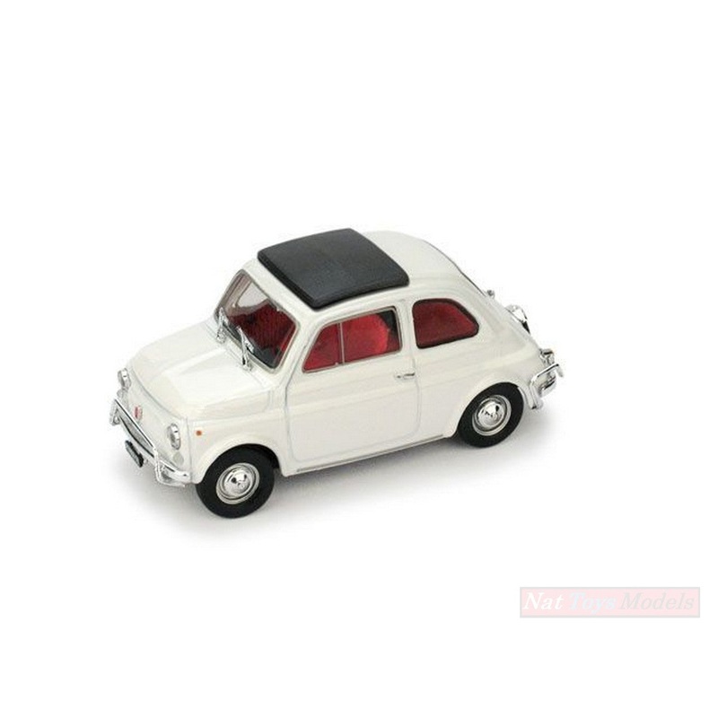 SCALE MODEL COMPATIBLE WITH FIAT 500 L 1968-72 CLOSED WHITE AURORA 1:43 BRUMM BM0465-03