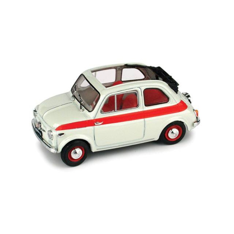 SCALE MODEL COMPATIBLE WITH FIAT 500 SPORT APERTA 1957 1:43 BRUMM BM0347