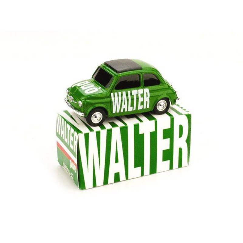 SCALE MODEL COMPATIBLE WITH FIAT 500 WALTER 2008 1:43 BRUMM BMBR005-02