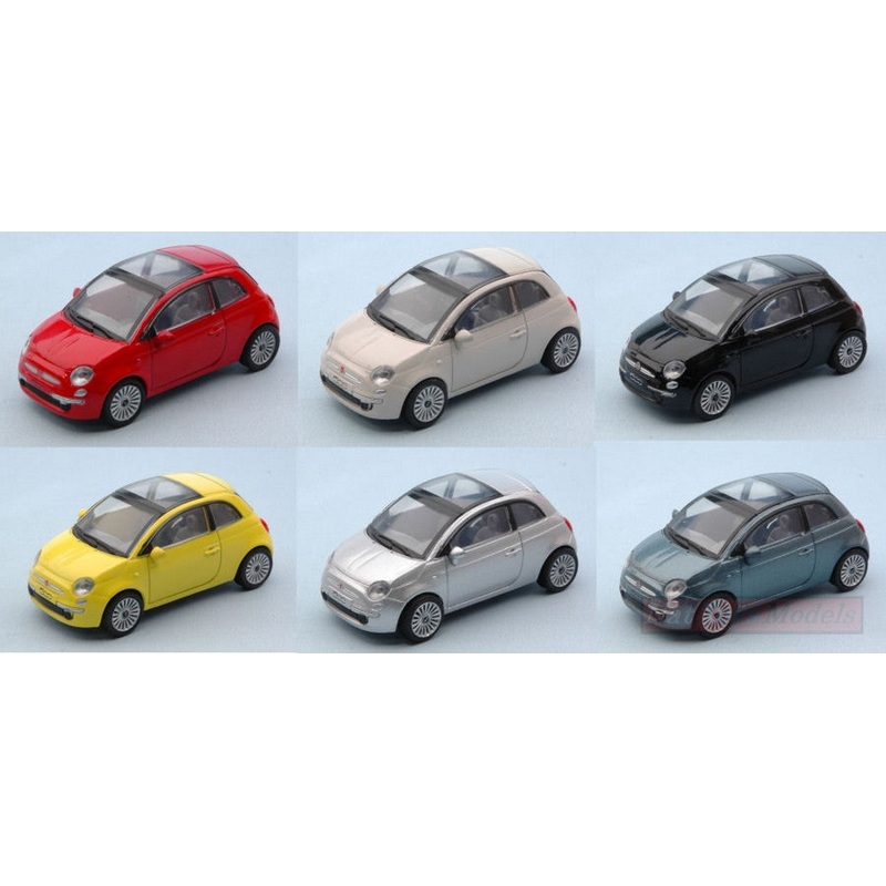 SCALE MODEL COMPATIBLE WITH FIAT NUOVA 500 2007 1:43 NEW RAY NY19587