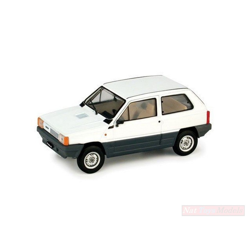 SCALE MODEL COMPATIBLE WITH FIAT PANDA 45 1980 WHITE CORFU 1:43 BRUMM BM0387-04