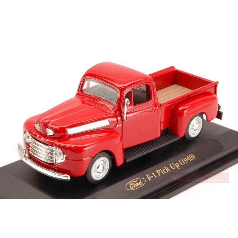 SCALE MODEL COMPATIBLE WITH FORD PICK UP F 1 1948 RED 1:43 LUCKY LDC94212R