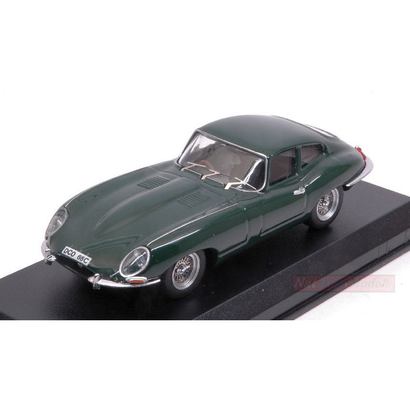 SCALE MODEL COMPATIBLE WITH JAGUAR AND COUPE 1962 GREEN 1:43 BEST MODEL BT9014-2V