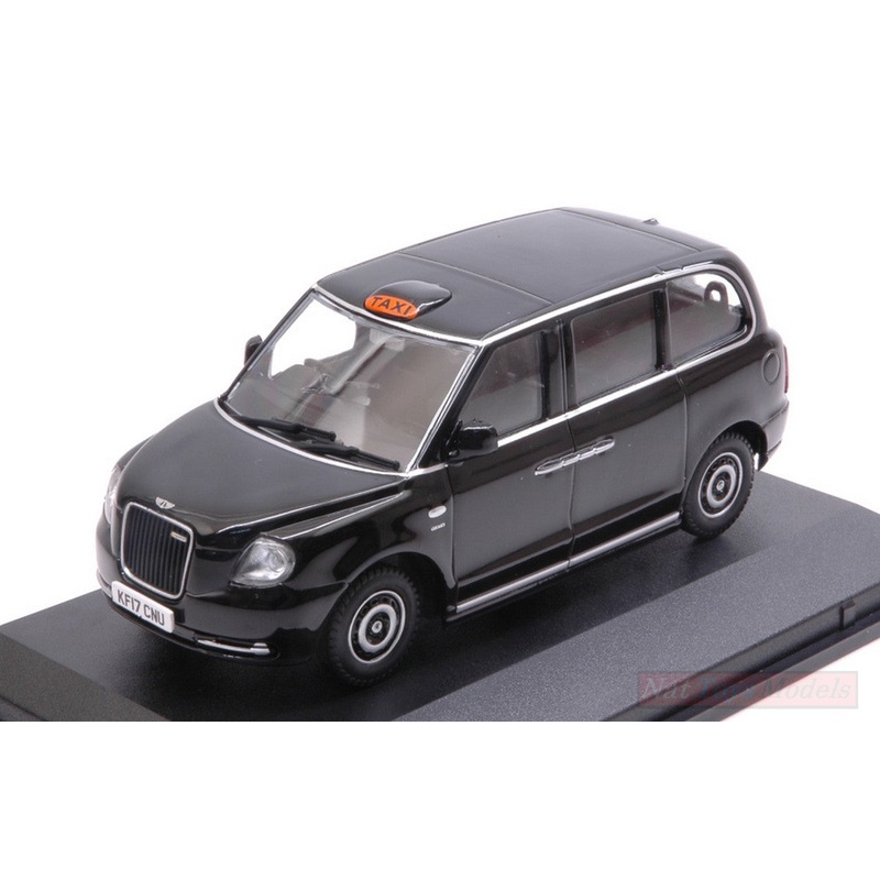 SCALE MODEL COMPATIBLE WITH LEVC TX ELECTRIC TAXI RHD BLACK 1:43 OXFORD OXF43TX5001
