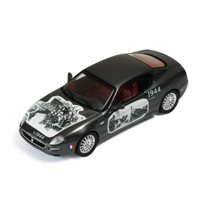 SCALE MODEL COMPATIBLE WITH MASERATI CAMBIOC.60th D.DAY 1:43 IXO MODEL MOC055