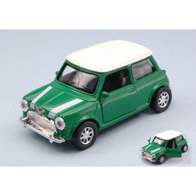 SCALE MODEL COMPATIBLE WITH MINI COOPER 1959 GREEN 1:32 NEW RAY NY50613D