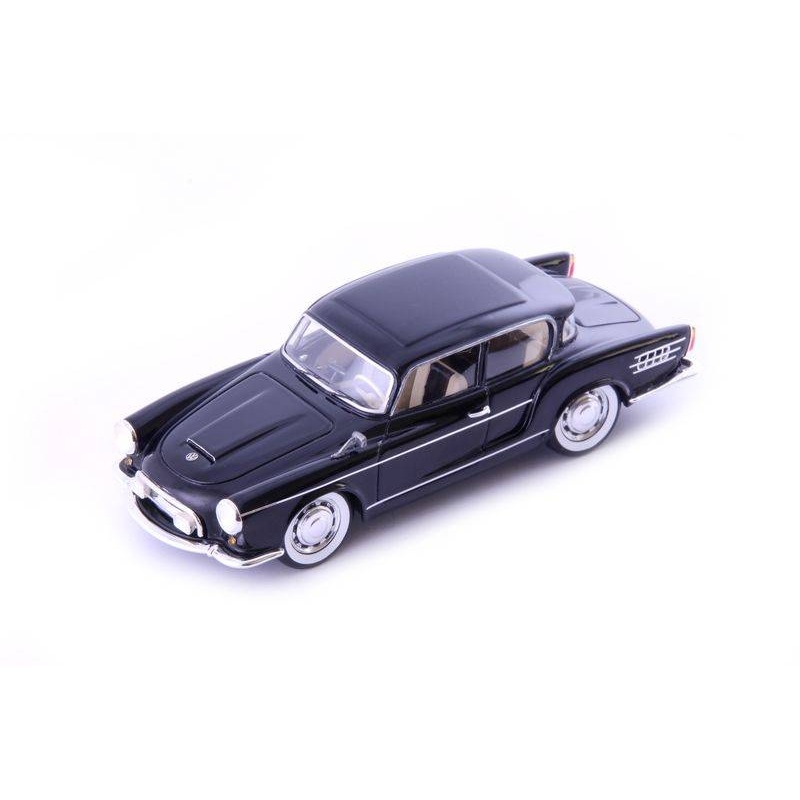 SCALE MODEL COMPATIBLE WITH NEUMANN VW 1958 BLACK 1:43 AUTOCULT ATC06048