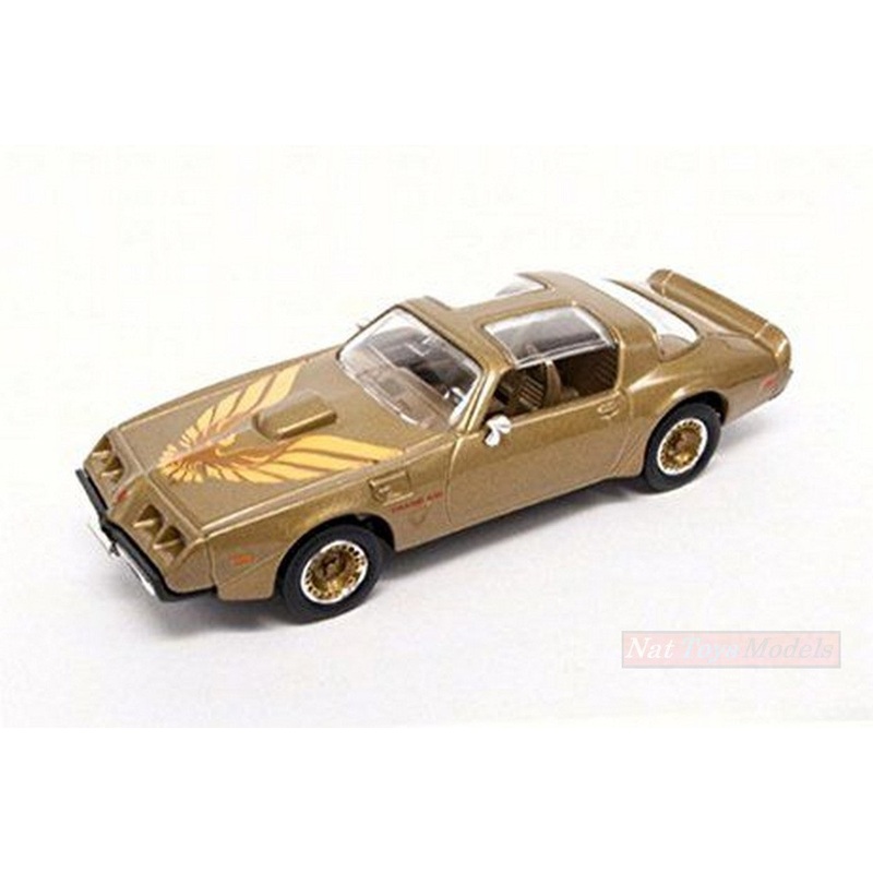SCALE MODEL COMPATIBLE WITH PONTIAC FIREBIRD TRANS AM 1969 GOLD 1:43 LUCKY LDC94239GD