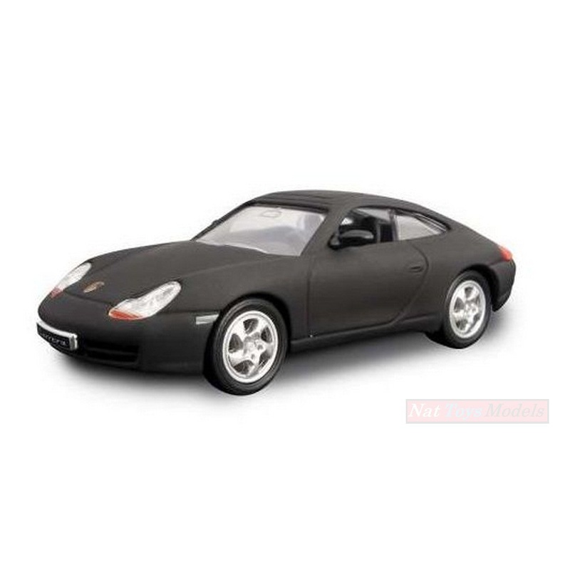 SCALE MODEL COMPATIBLE WITH PORSCHE 911 (996) CARRERA 2 1998 MATT BLACK 1:43 LUCKY DIE CAST LDC94221MBK
