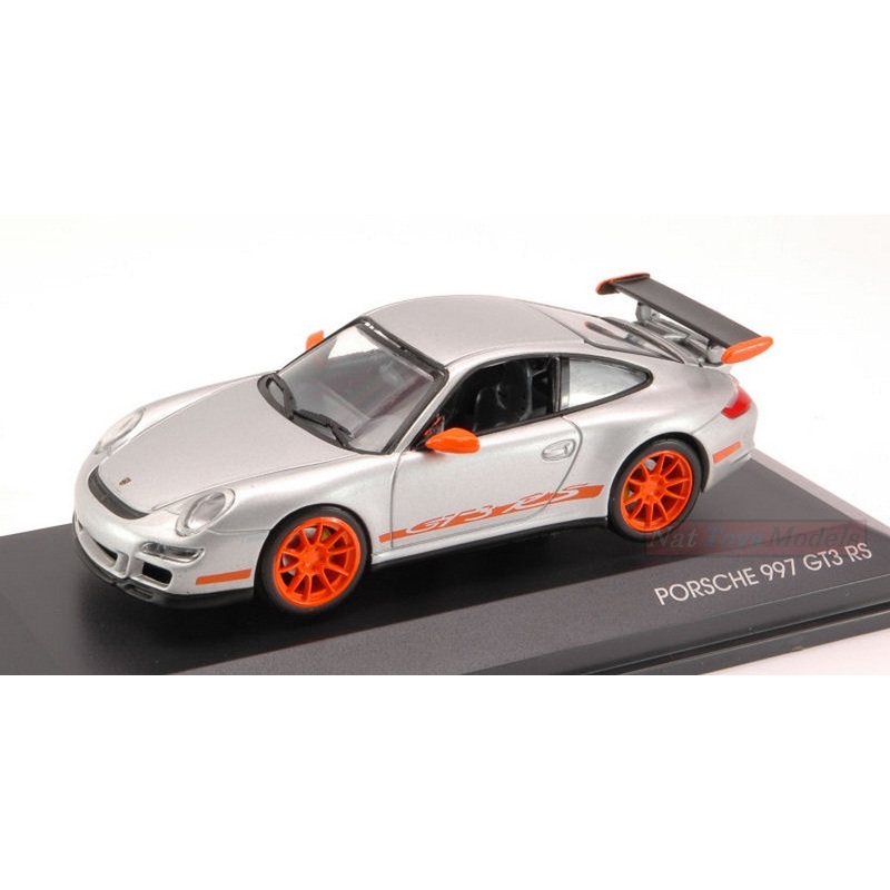 SCALE MODEL COMPATIBLE WITH PORSCHE 997 GT 3 RS 2006 GREEN 1:43 YAT MING YM43204GR