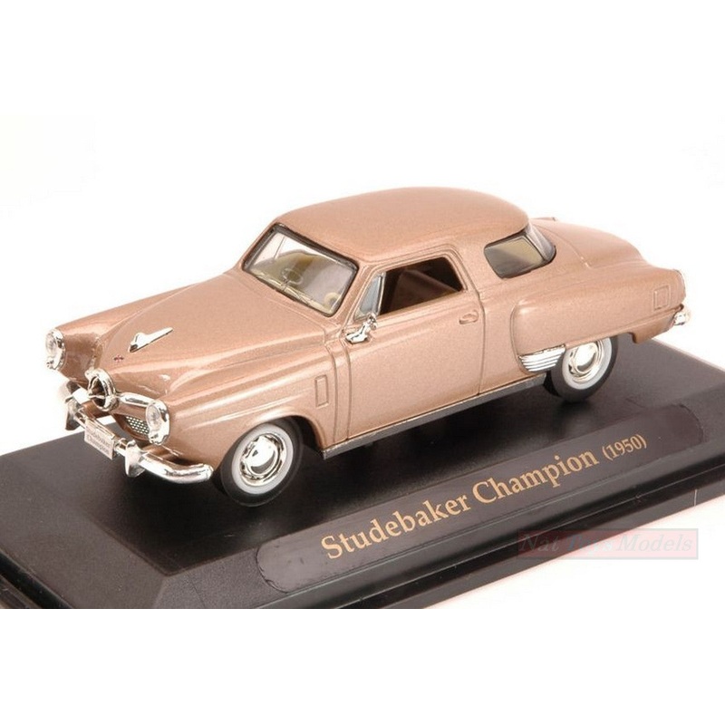SCALE MODEL COMPATIBLE WITH STUDEBAKER CHAMPION 1950 BRONZE MET.1:43 YAT MING YM94249BR