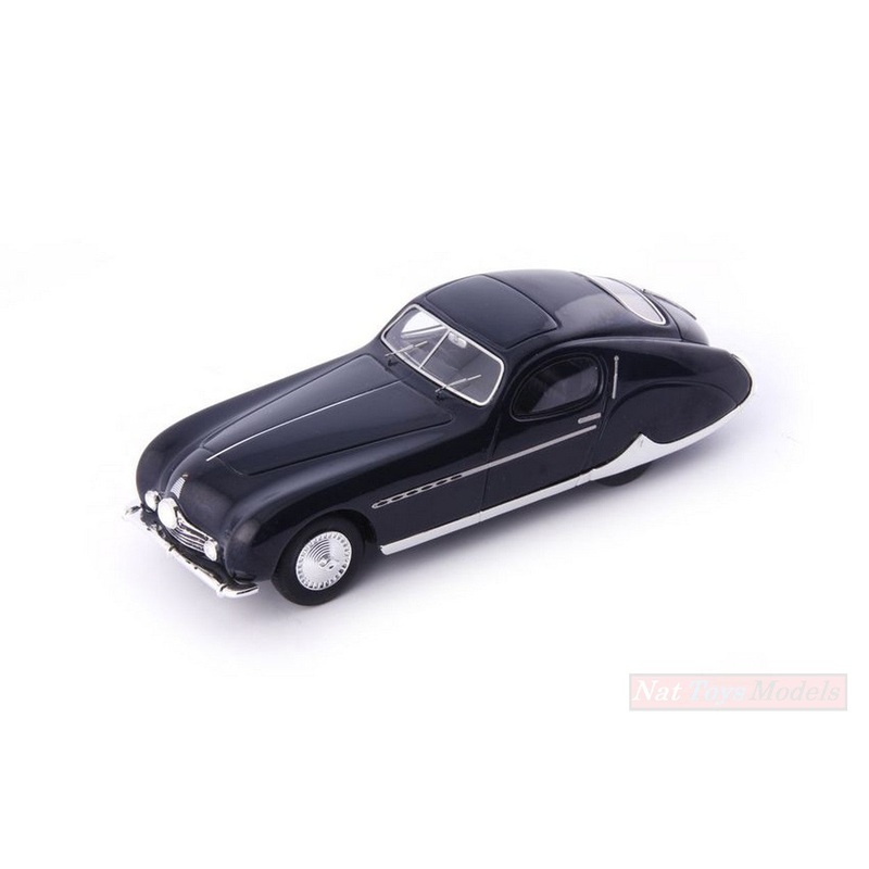 SCALE MODEL COMPATIBLE WITH TALBOT LAGO T26 GRAND SPORT COUPE 1949 DARK BLUE 1:43 AUTOCULT ATC02019