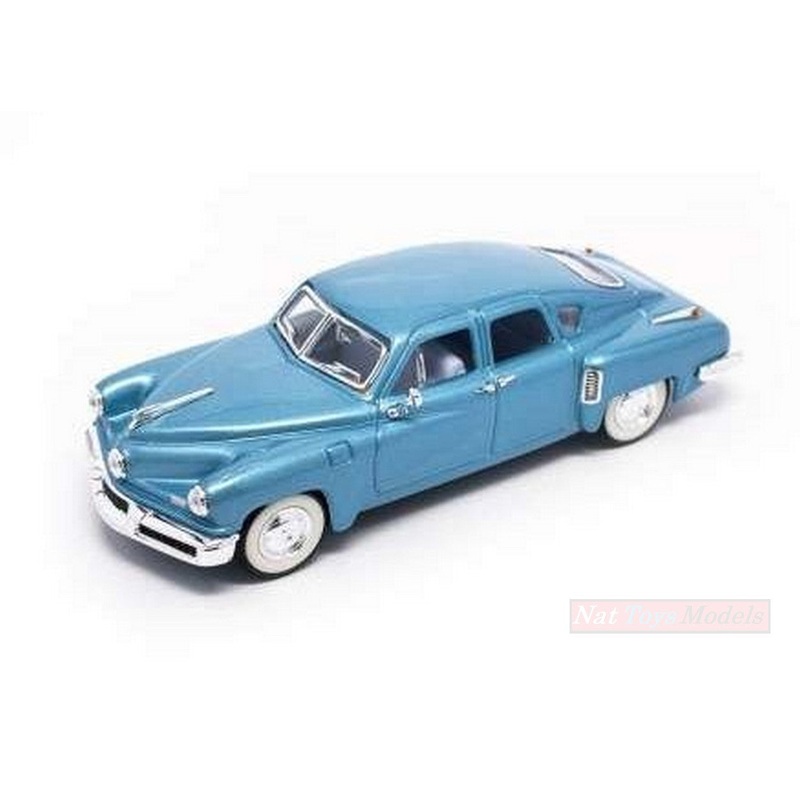 SCALE MODEL COMPATIBLE WITH TUCKER TORPEDO 1948 BLUE 1:43 LUCKY DIE CAST LDC43201BL