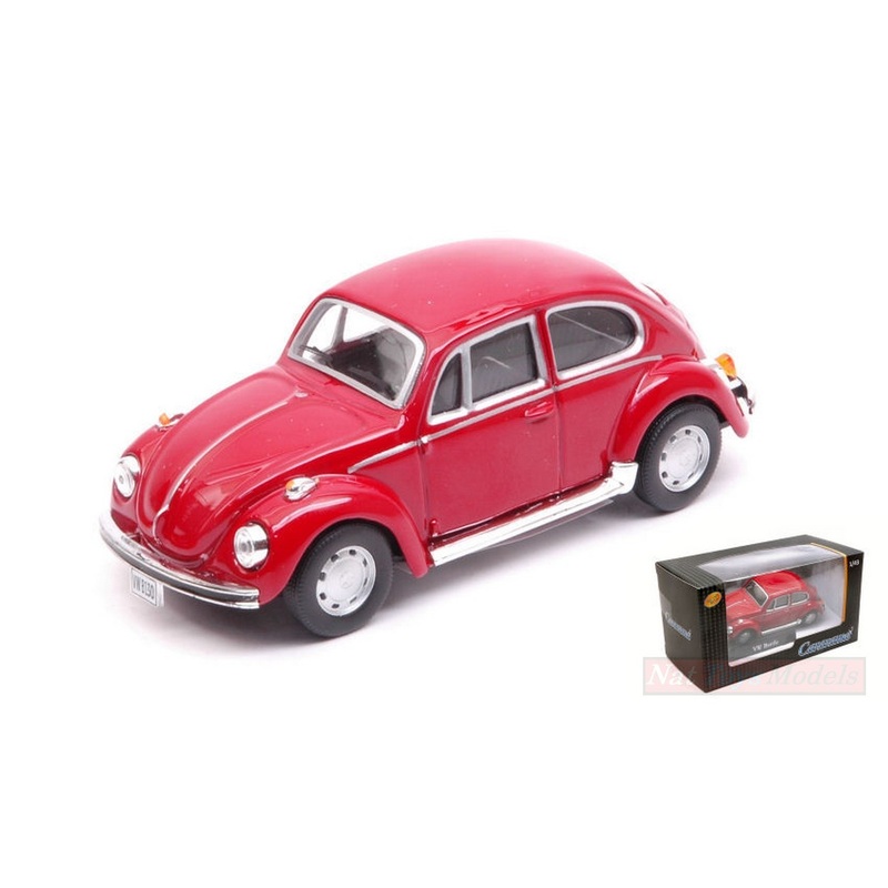 SCALE MODEL COMPATIBLE WITH VW BEETLE 1302S RED 1:43 CARARAMA CA10550