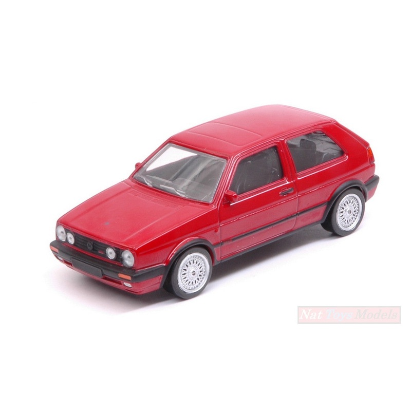 SCALE MODEL COMPATIBLE WITH VW GOLF GTI G60 1990 RED 1:43 REPROD. NOREV NV840062