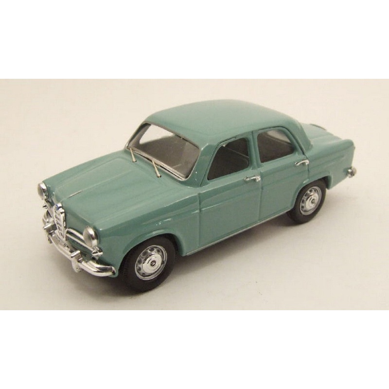 SCALE MODEL COMPATIBLE WITH ALFA ROMEO GIULIETTA 1955 BLUE 1:43 RIO RI41181