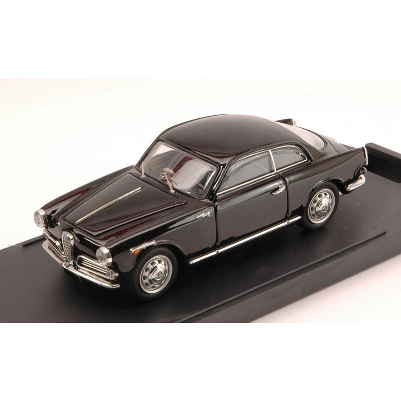 SCALE MODEL COMPATIBLE WITH ALFA ROMEO GIULIETTA SP 2s STREET 1959 BLACK 1:43 BANG BG7177