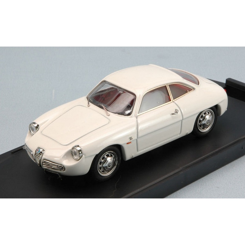 SCALE MODEL COMPATIBLE WITH ALFA ROMEO GIULIETTA SZ STREET 1960 WHITE 1:43 BANG BG7161
