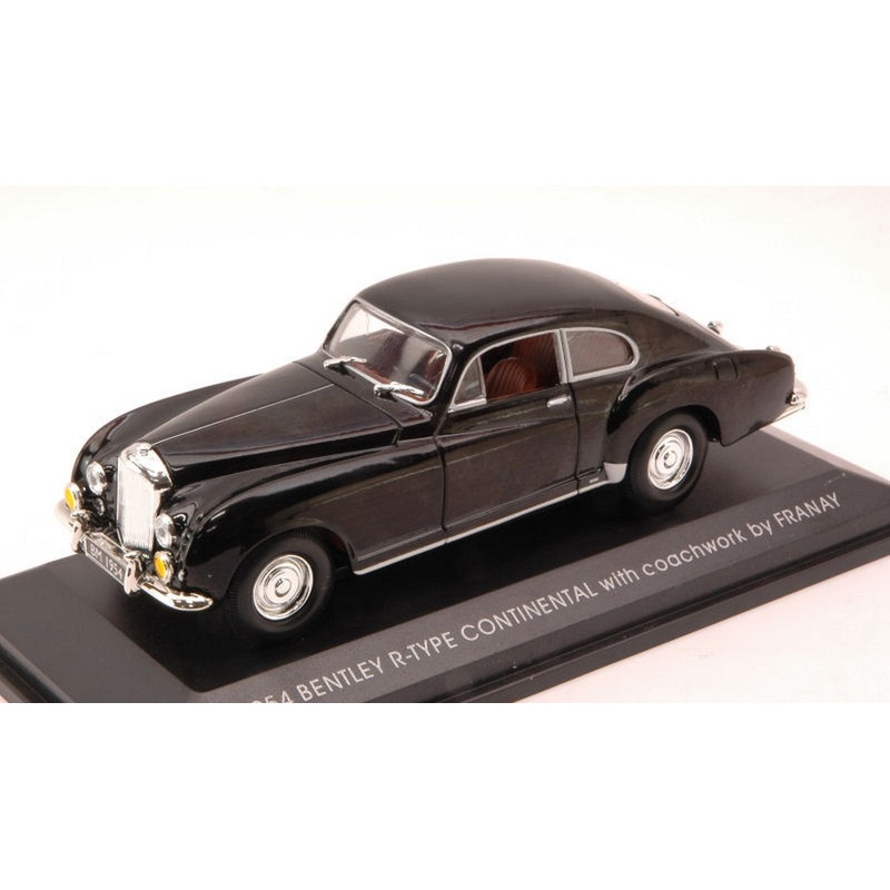 SCALE MODEL COMPATIBLE WITH BENTLEY R-TYPE CONTINENTAL 1954 BLACK 1:43 YAT MING YM43212BK