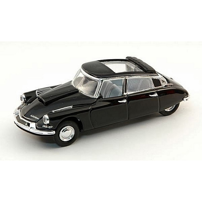 SCALE MODEL COMPATIBLE WITH CITROEN DS 19 1960 BLACK 1:43 RIO RI4113