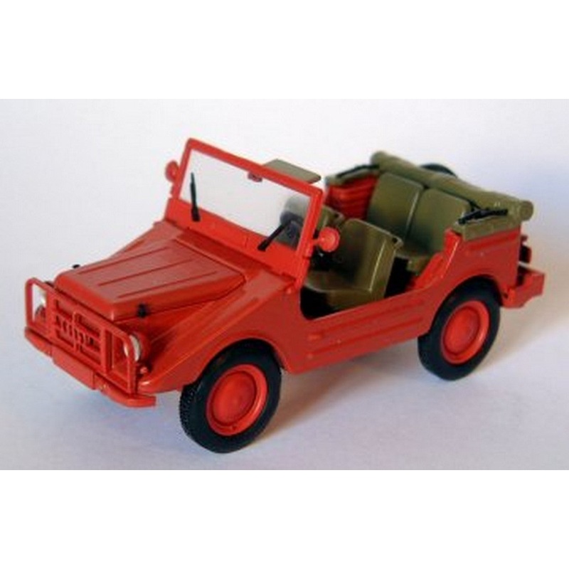 SCALE MODEL COMPATIBLE WITH DKW MUNGA 4 FIRE BRIGADEN OPEN 1:43 STARLINE STR50982