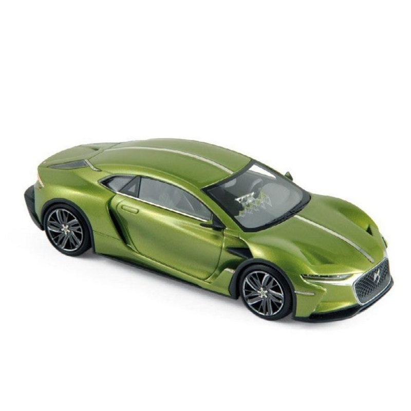 SCALE MODEL COMPATIBLE WITH DS E-TENSE SALON DE GENEVE 2016 METALLIC GREEN 1:43 NOREV NVPM0103
